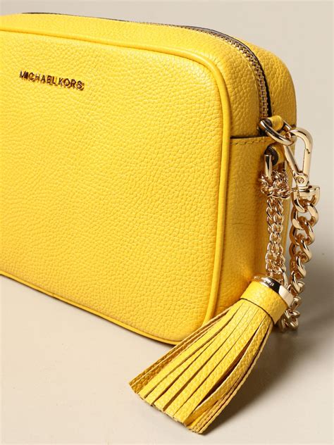 michael kors yellow crossbody|michael kors crossbody wallet.